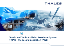 T2CAS for ICAO Presentation rev1 final - coscap-na