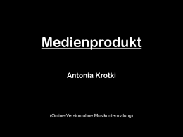 Antonia (2005) – Powerpoint