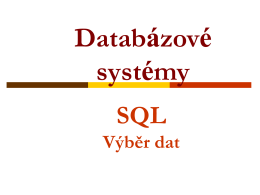P07-SQL-vyber dat