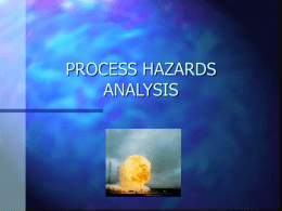 49(Lecture - Process Hazards Analysis)