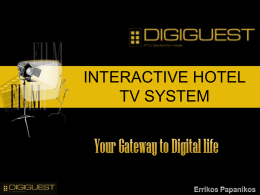 digiguest interactive hotel tv system