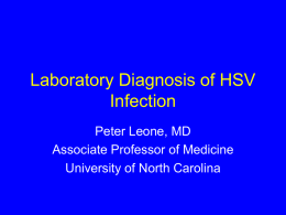 HSV-1 infection