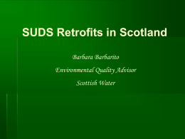 SUDS Retrofits