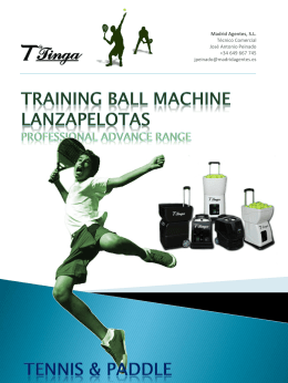 Presentacion TRAINING BALL MACHINE_2