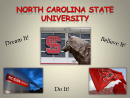 North Carolina state university