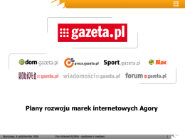 Dział Serwisów Informacyjnych i Społeczności Gazeta.pl