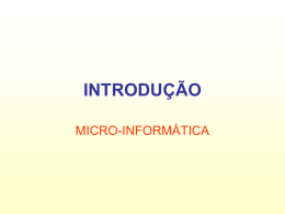 Iniciação à Microinformática - Portal do Professor Carlos Muniz