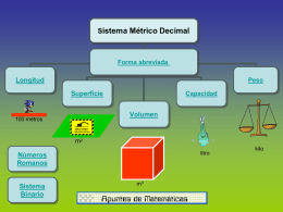 Presentación Sistema Métrico Decimal