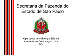 Convênio ICMS 15/2007 - Procuradoria Geral do Estado de São Paulo