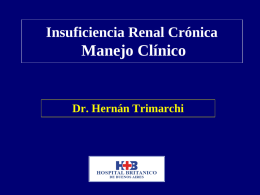Presentación de PowerPoint - Insuficiencia Renal Crónica