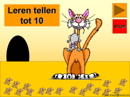Leren tellen tot 10 STOP