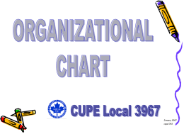 CUPE Local 3967 Members