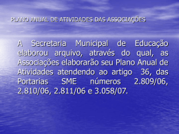 Apresentacao_Plano - Secretaria Municipal de Educação