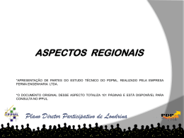 3.1 - Aspectos Regionais