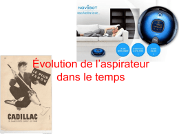 evolution de laspirateur