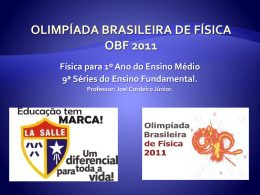 OBF 2011 - Rede La Salle