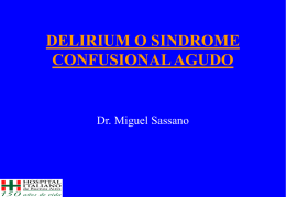 Sdme Confusional - Medicina geriátrica.com.ar