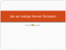Jak se maluje Homer Simpson