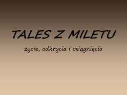 TALES Z MILETU