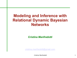Modeling and Inference with Relational Dynamic Bayesian Networks