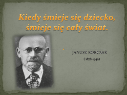 Janusz Korczak - Szkoła Podstawowa nr 45 w Sosnowcu
