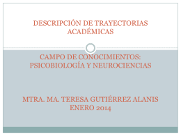 psicobiología y neurociencias