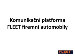 Komunikační platforma FLEET