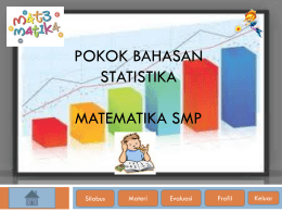 Materi Statistika SMP