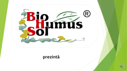 humusul - BioHumusSol