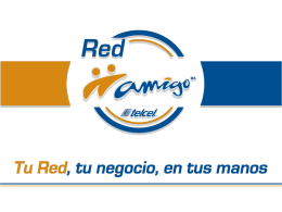 Diapositiva 1 - Red Amigo Telcel