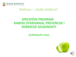 individualni program - Obrazovni Sistem Ruđer Bošković