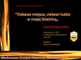 Młodzieżowa Drużyna Pożarnicza Warszawa
