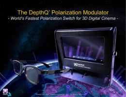 The DepthQ® Polarization Modulator