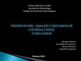 en PPT - Web del Profesor - Universidad de Los Andes