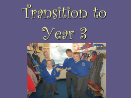 Transition to Year 3 - Billingshurst Primary School