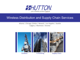 View the PowerPoint - Hutton Communications