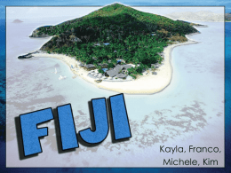 Fiji Powerpoint - Gianfranco Vella