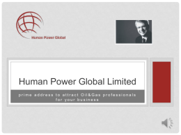 Human Power Global