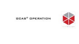 GCAS® OPERATION - i