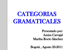CATEGORIA GRAMATICALES 1x