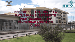 Presentación de PowerPoint - Universidad Andina del Cusco