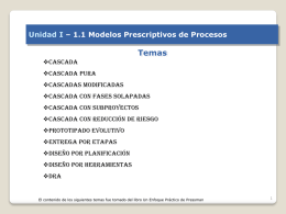 modelos prescriptivos de procesos