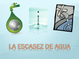 Rosaluz Quiroga Rivera - Water, the new petrol