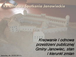 XV Zimowe Spotkania Janowieckie