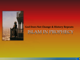 Islam in ProphecyBx