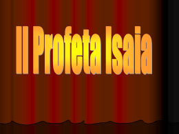 1 Isaia-Il profetax