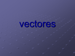 vectores - alg