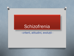 Schizofrenia - Simona Trifu