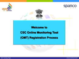 CSC OMT PPT - spanco csc
