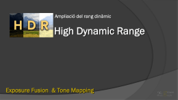 Les matem&agrave;tiques associades al HDRI